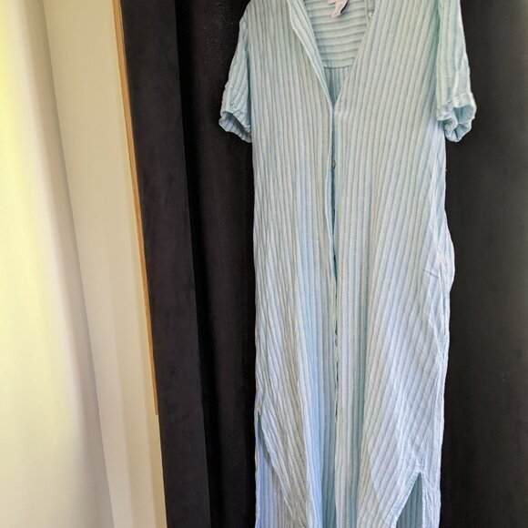 Linen Midi Dress - Picture 2 of 5